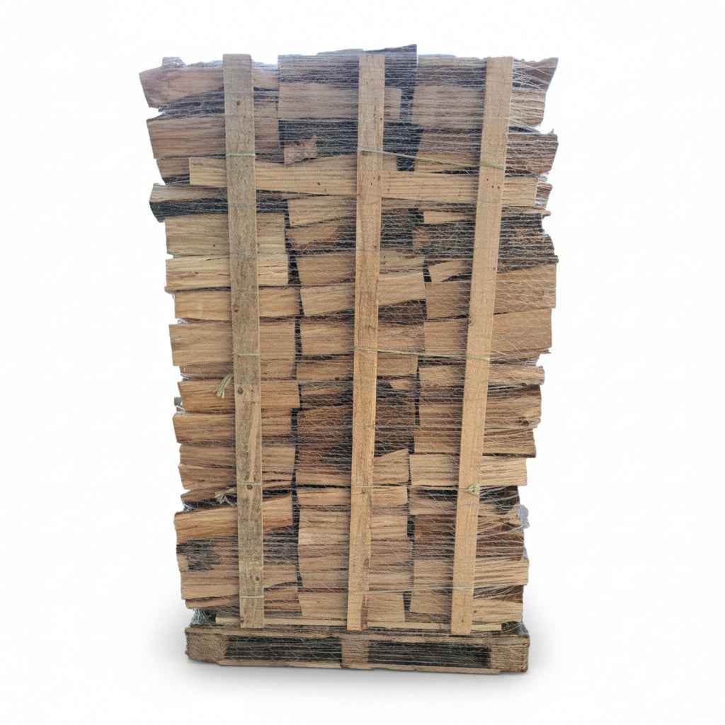 Bois de chauffage sec de 30 cm, chêne, hêtre, charme, frêne, palette de 2 m³, 3 stères, briand combustibles