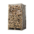 Bois de chauffage Briand combustibles, chêne et feuillus secs, 30 cm, 3 stères, prêt à brûler, pour cheminée ou insert.